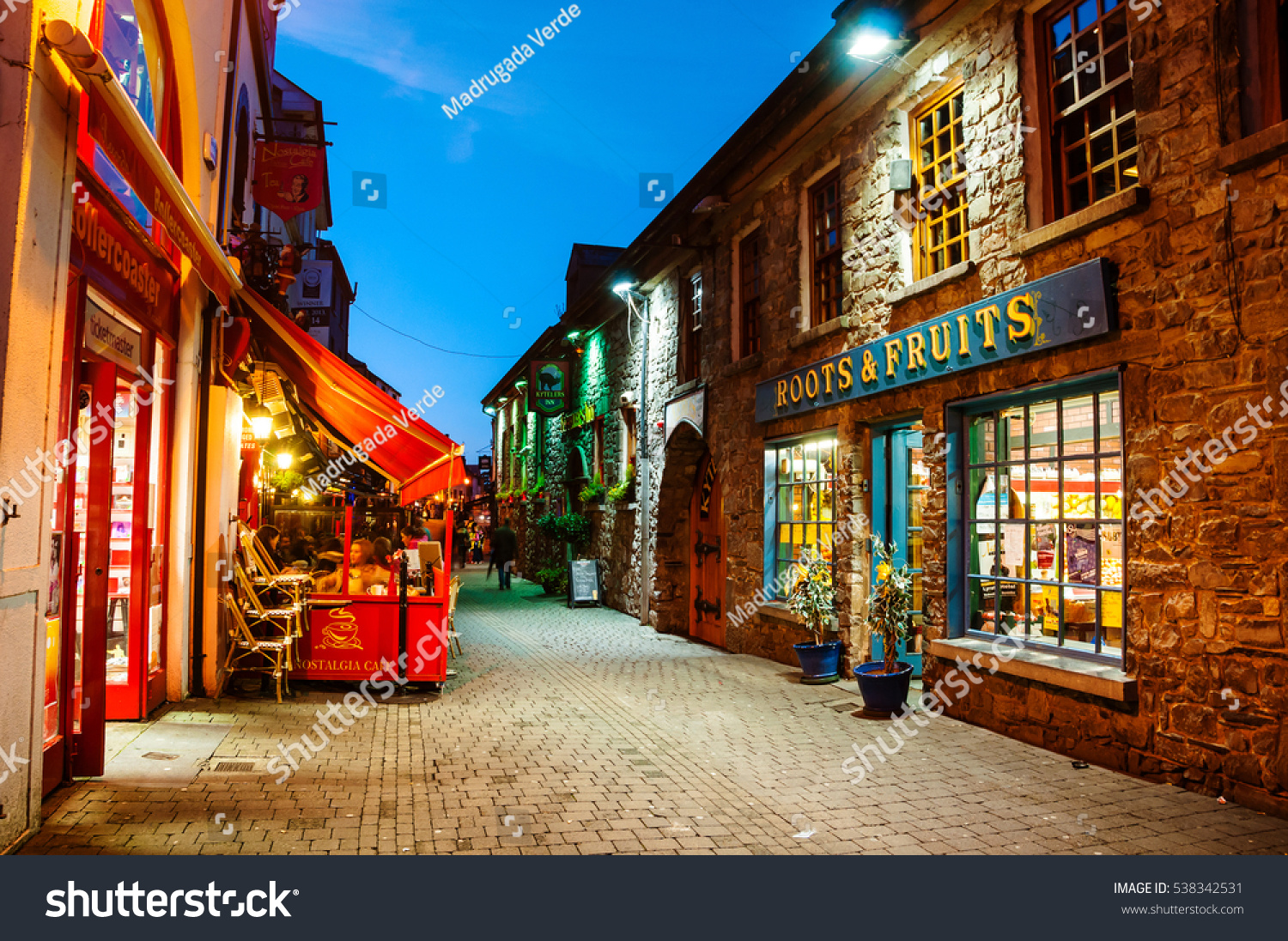 Kilkenny Ireland November 22 2014 Famous Stock Photo