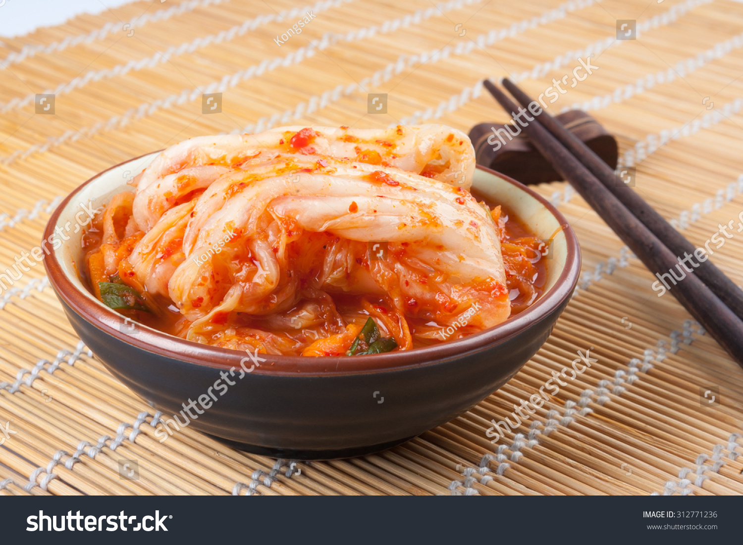 Kimchi , Korean Food Stock Photo 312771236 : Shutterstock