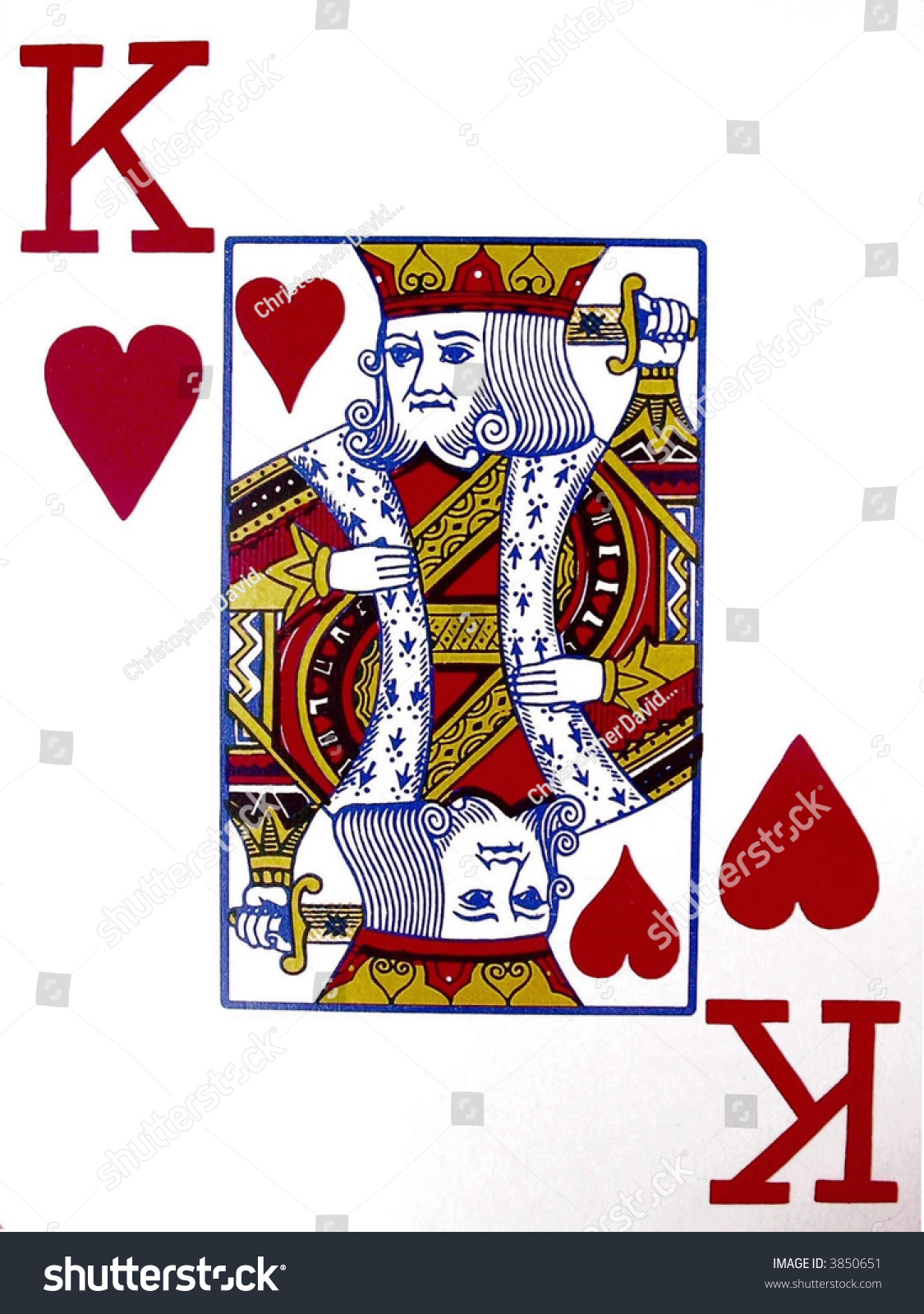 King Hearts Stock Illustration 3850651 - Shutterstock