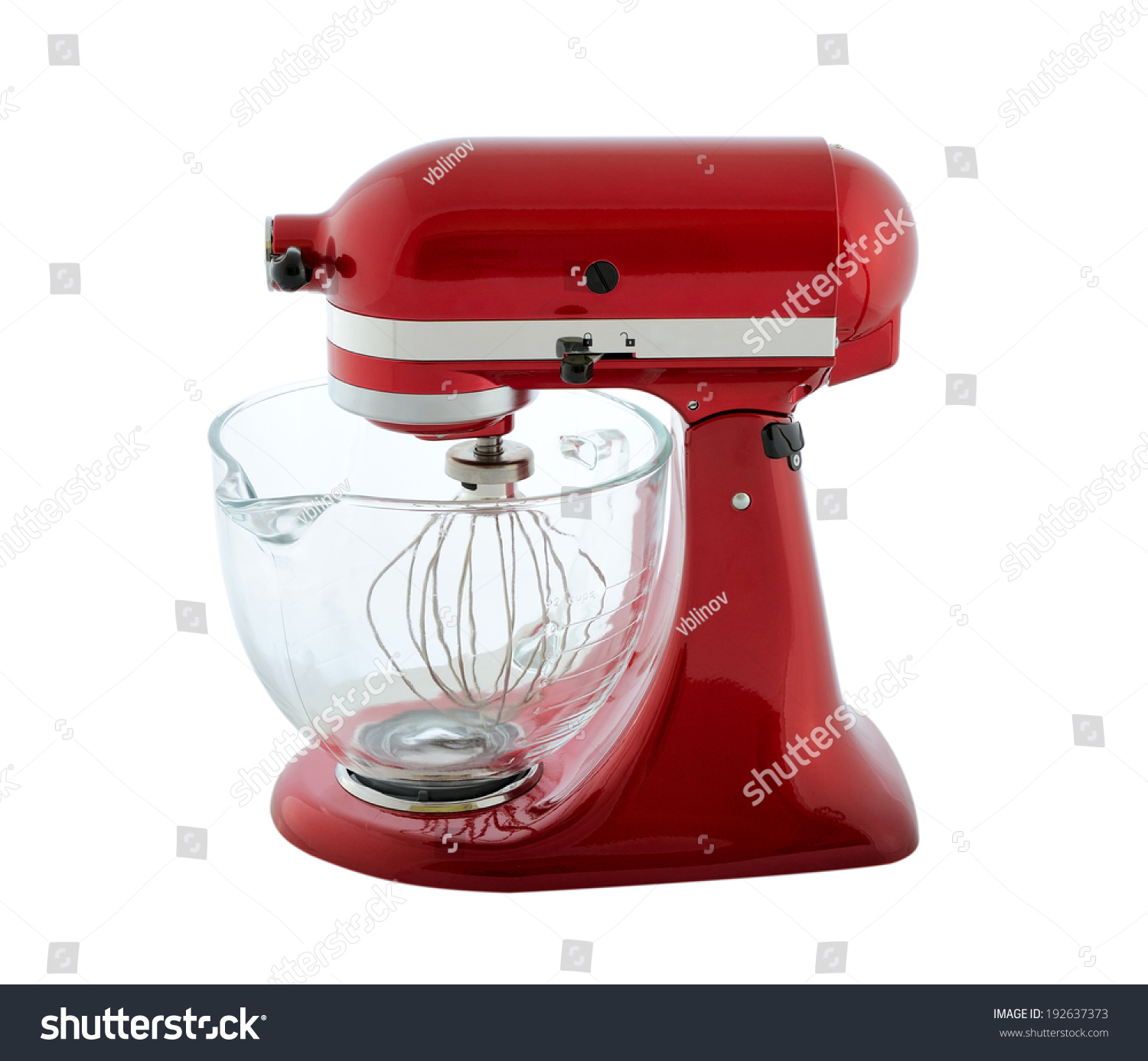 Kitchen Appliances Red Planetary Mixer Transparent Stock Photo Edit Now 192637373