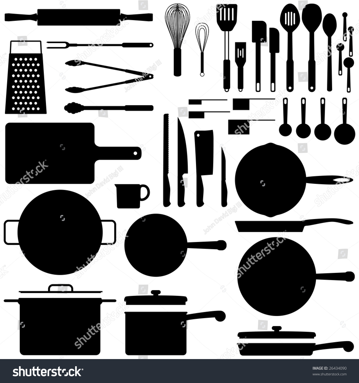 kitchen silhouette clip art - photo #43