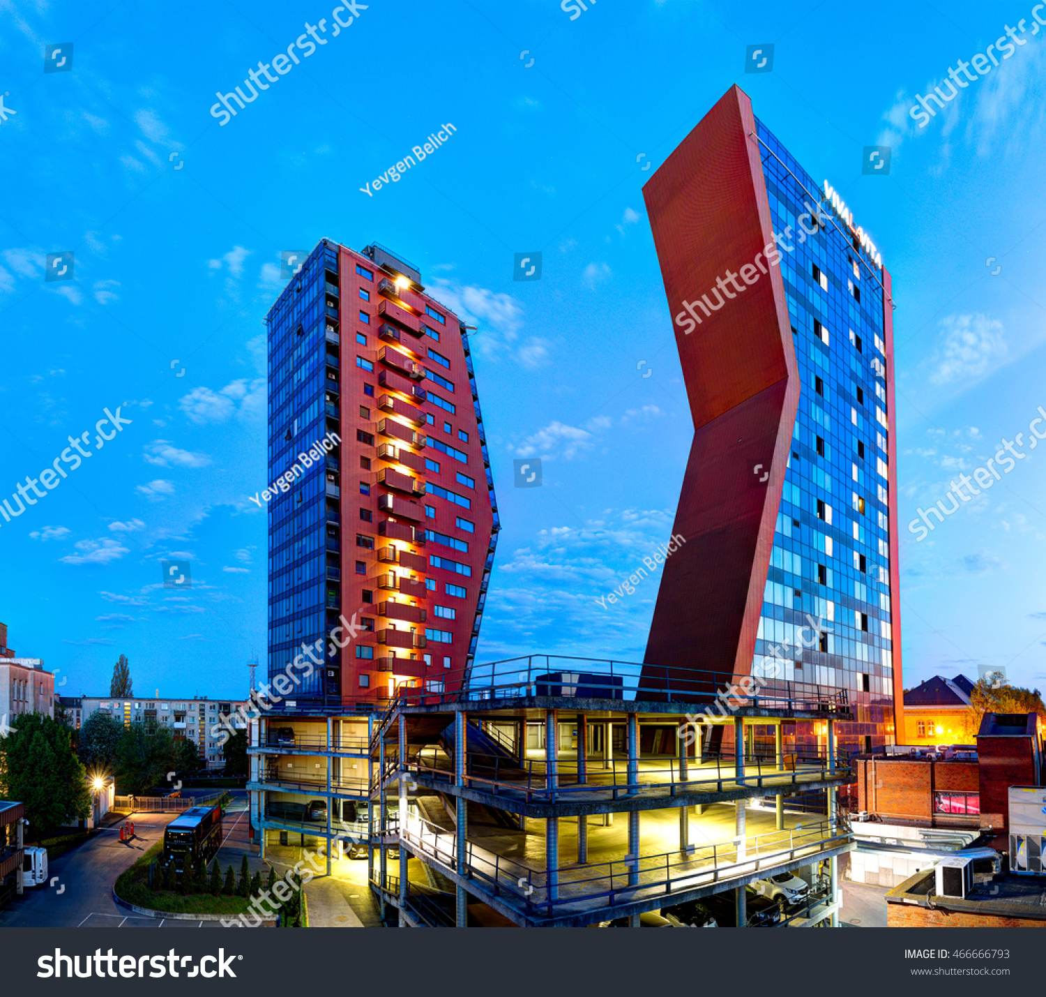 Klaipeda Lithuania 08 May 16 Buildings Stock Photo Edit Now