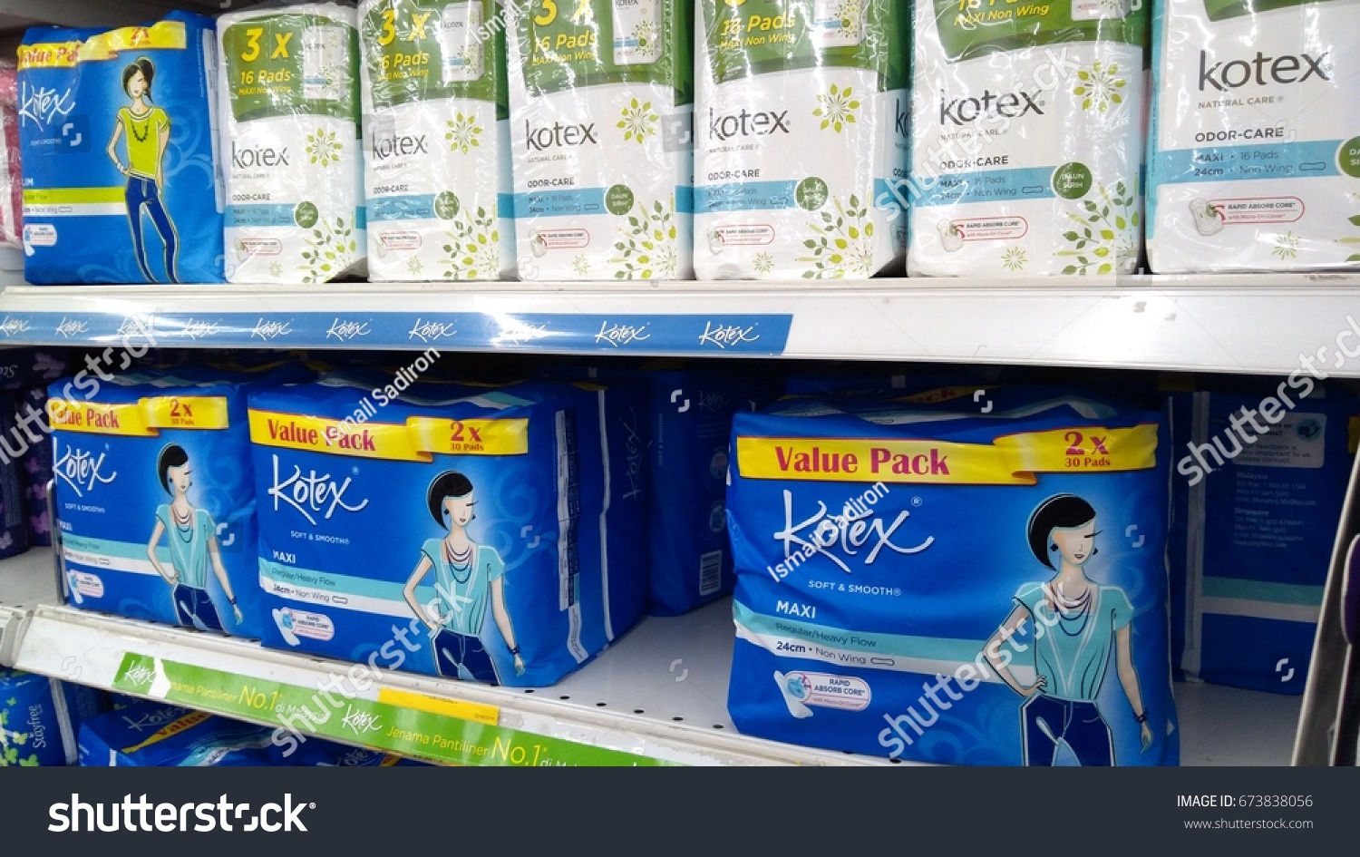 Klang Malaysia July 72017 Kotex Brand Stock Photo Edit Now