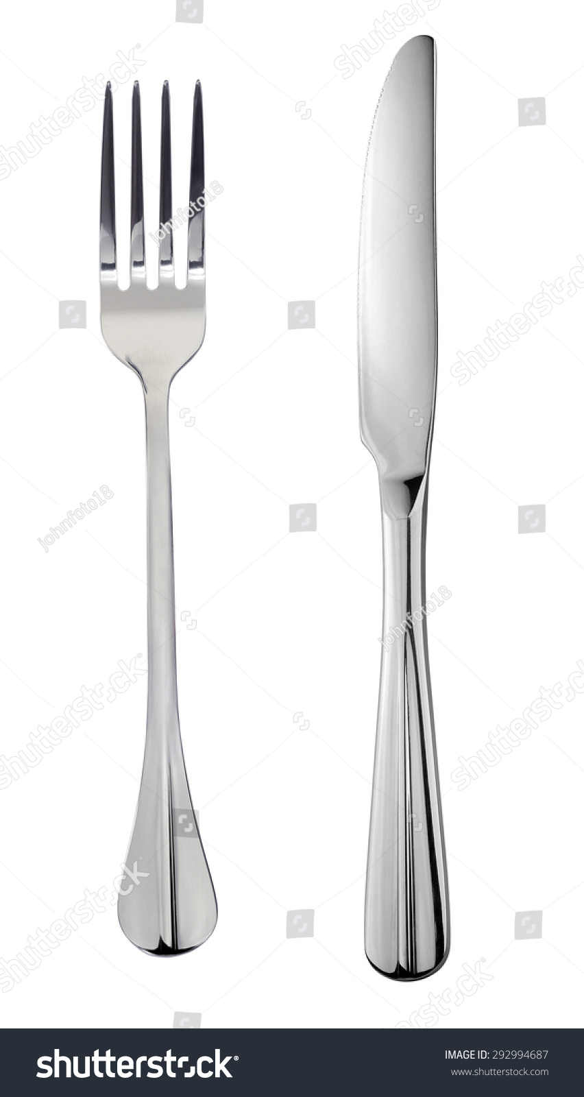 Knife Fork Stock Photo 292994687 - Shutterstock