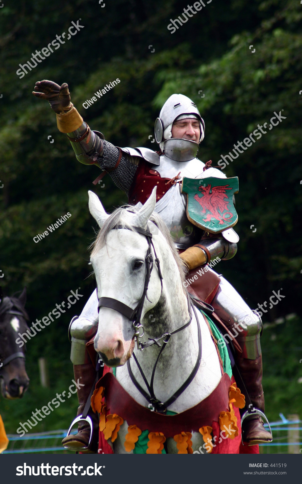 Knight On Horseback Stock Photo 441519 : Shutterstock