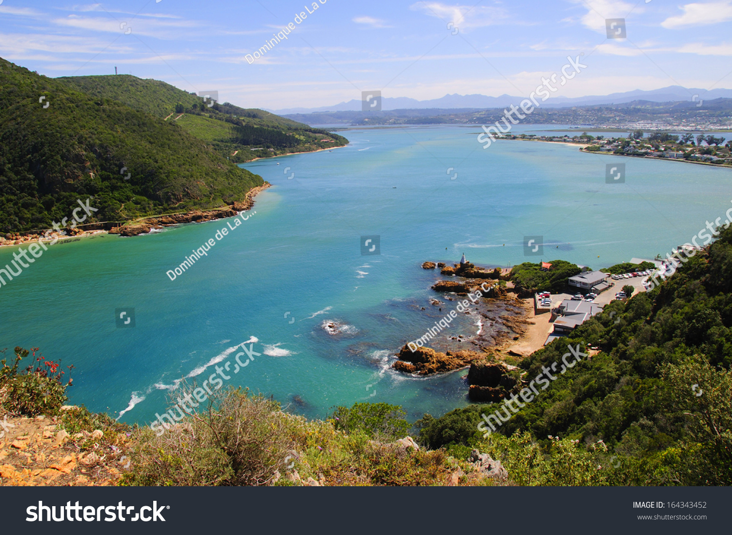 Knysna Lagoon Garden Route South Africa Stock Photo 164343452 ...