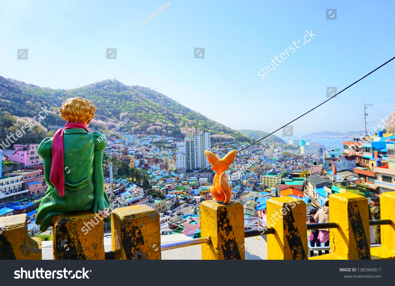 Korea 6 April 2019 Little Prince Buildings Landmarks Parks