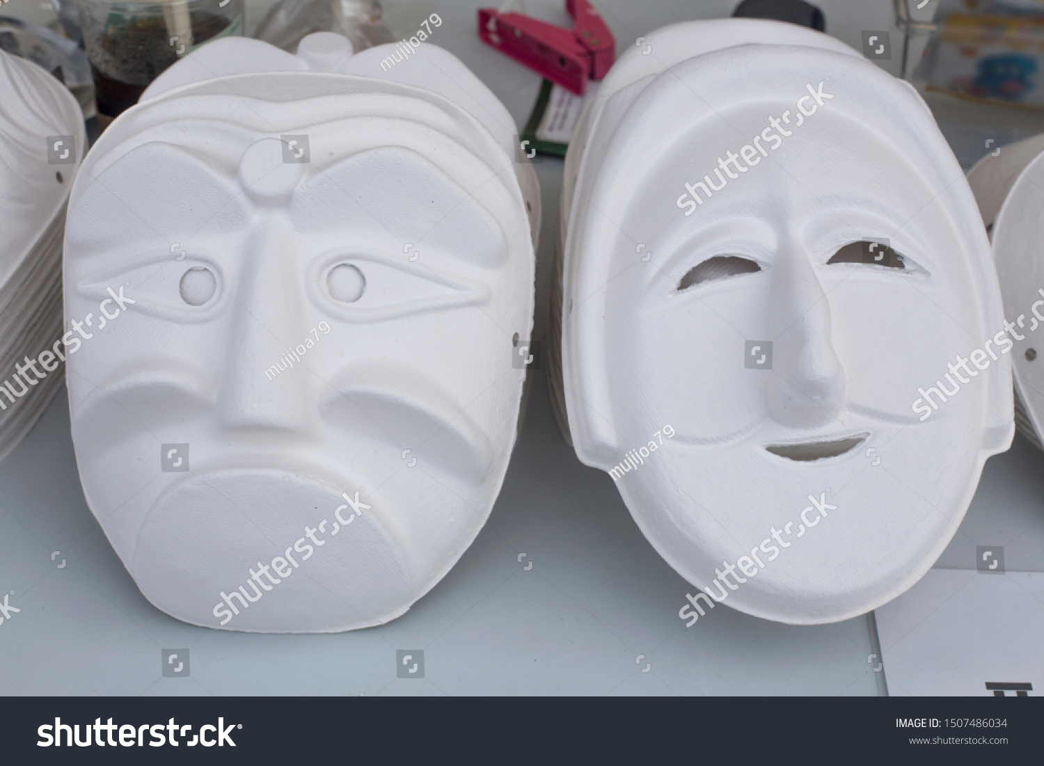 korean paper mask