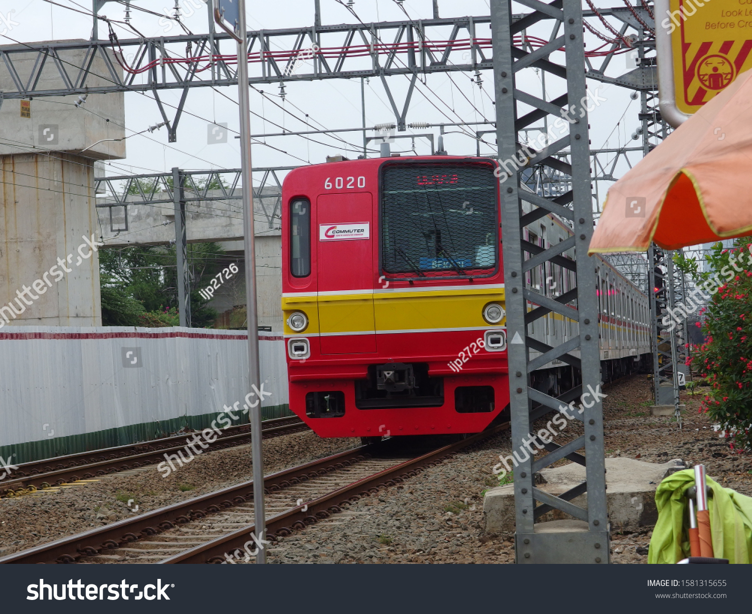 Krl Kereta Rel Listrik Known Commuter Stock Photo (Edit Now 