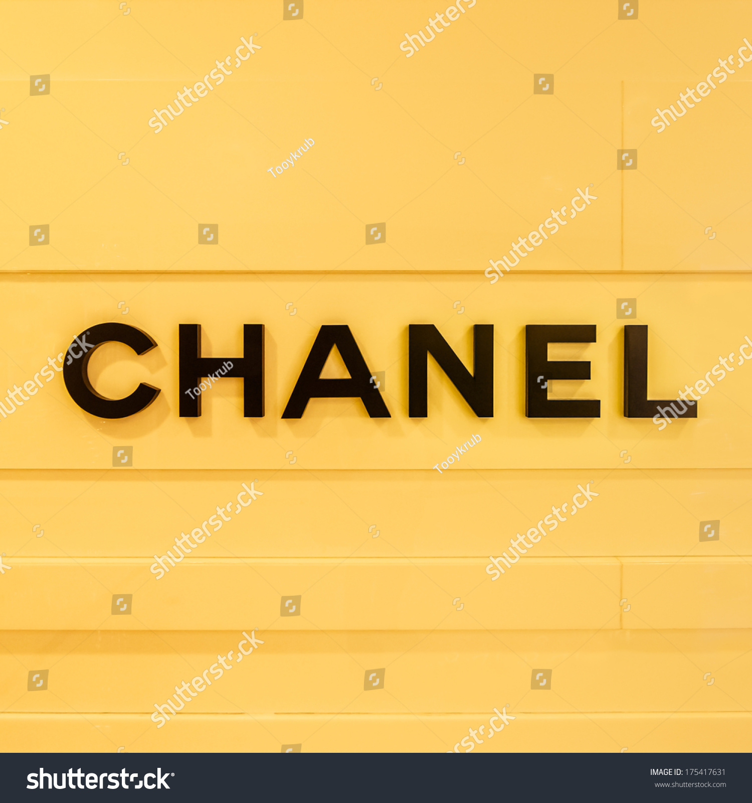 Kuala Lumpur December 23 Chanel Logo Stockfoto Jetzt Bearbeiten