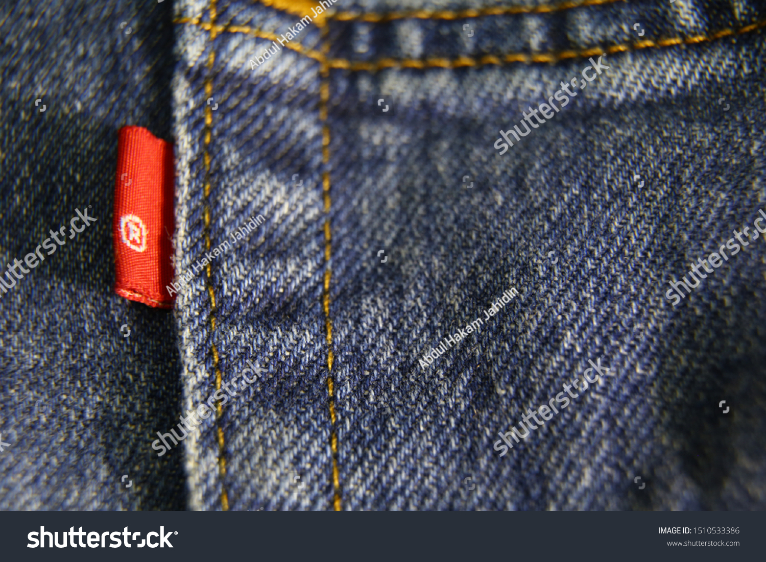 levis blank red tag