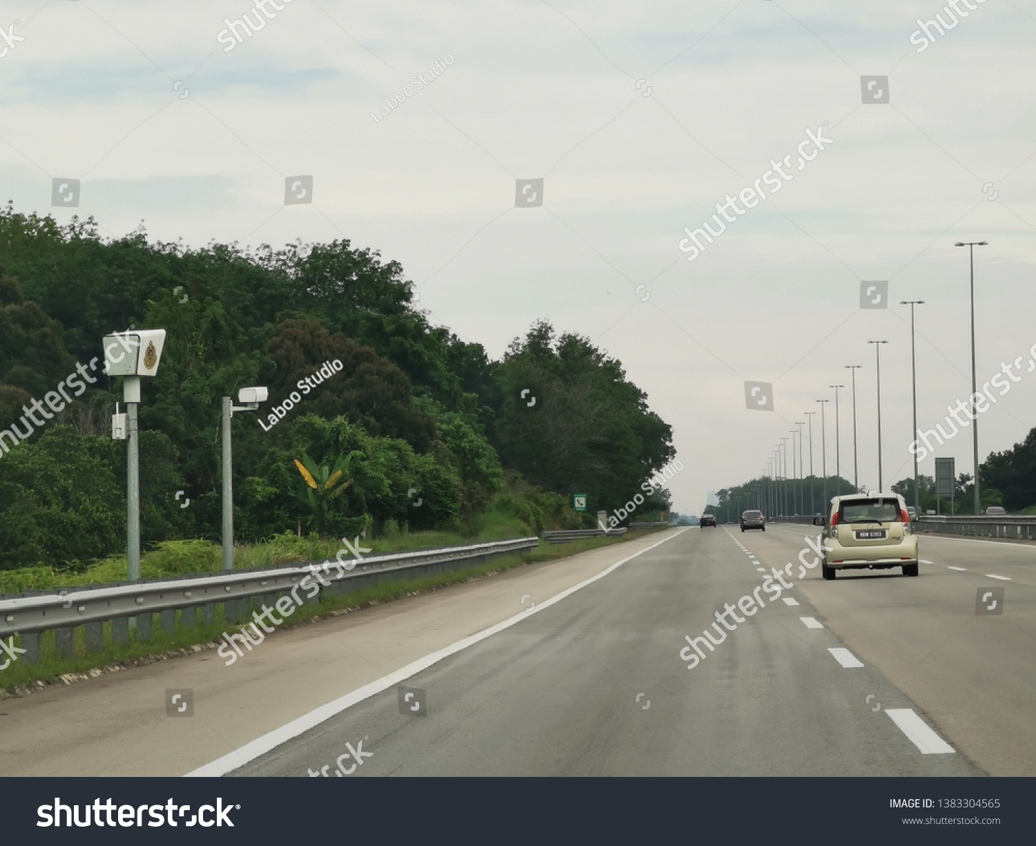 Kuala Lumpur Malaysia 2842019 Speed Trap Stock Photo Edit Now 1383304565