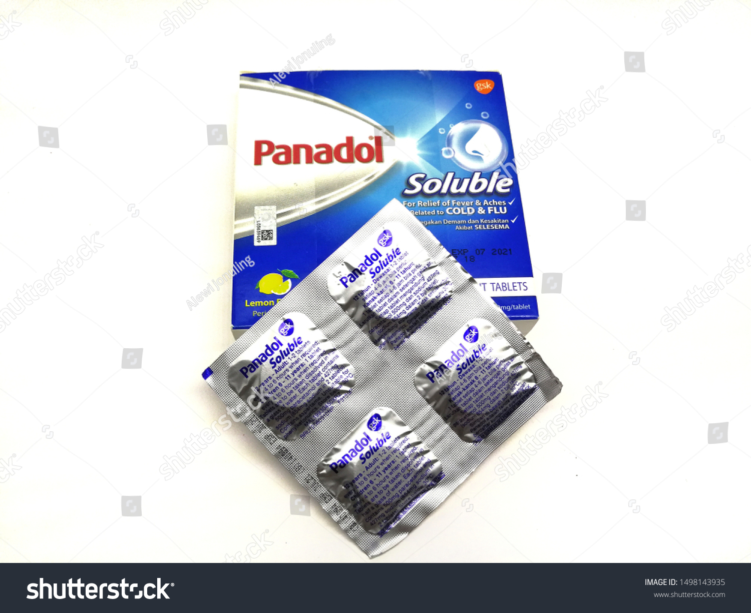 Soluble panadol Tablet Larut