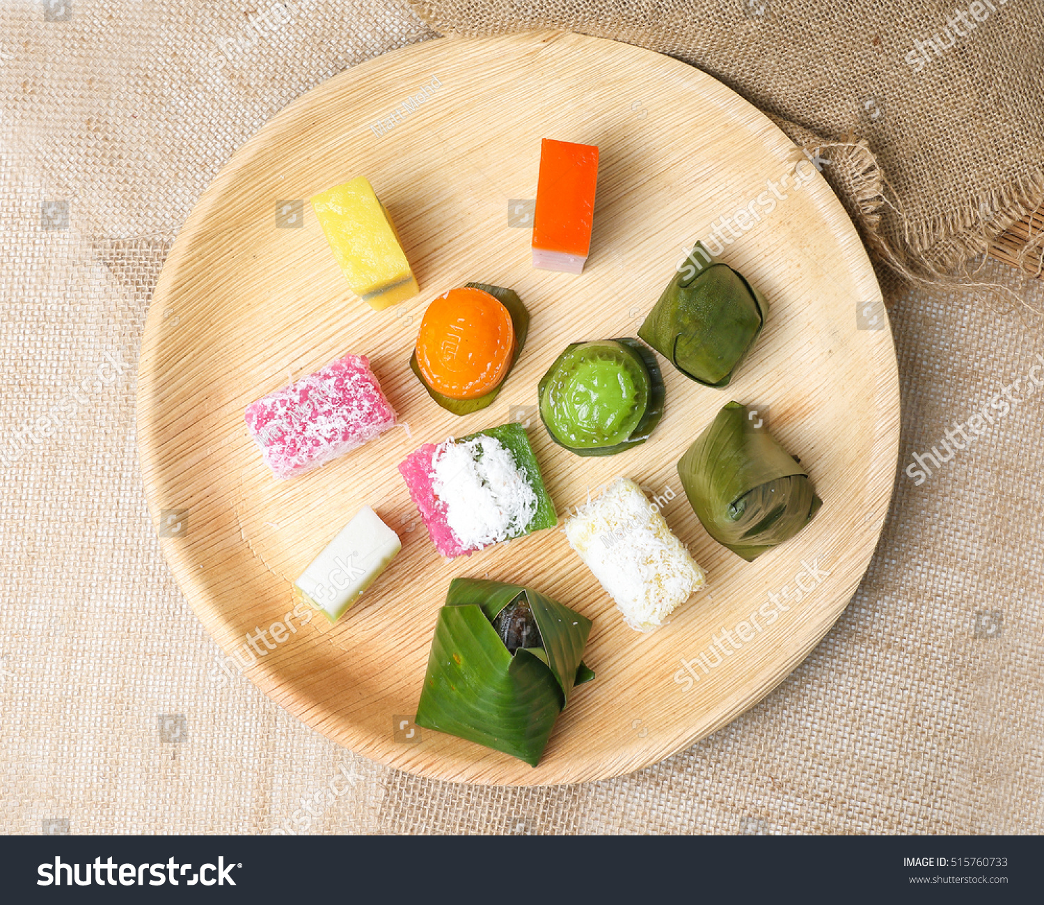 Kuih Traditional Malay Nyonya Sweet Desert Stock Photo Edit Now 515760733