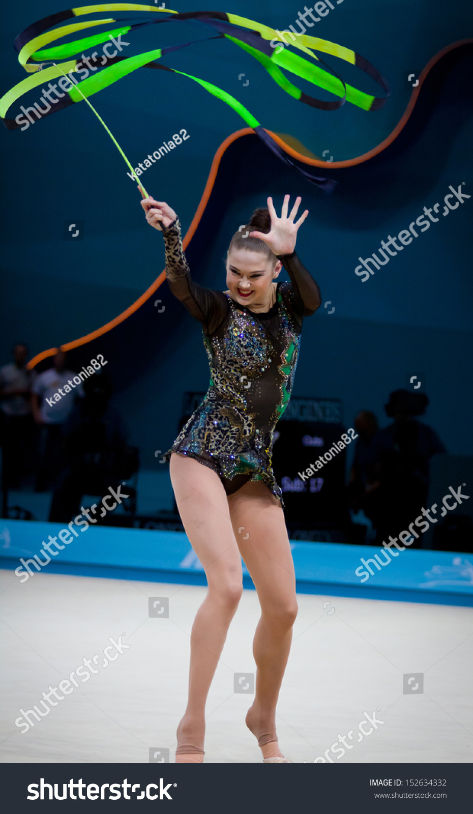 Kyiv, Ukraine - August 29: Alina Maksymenko Of Ukraine Performs During ...