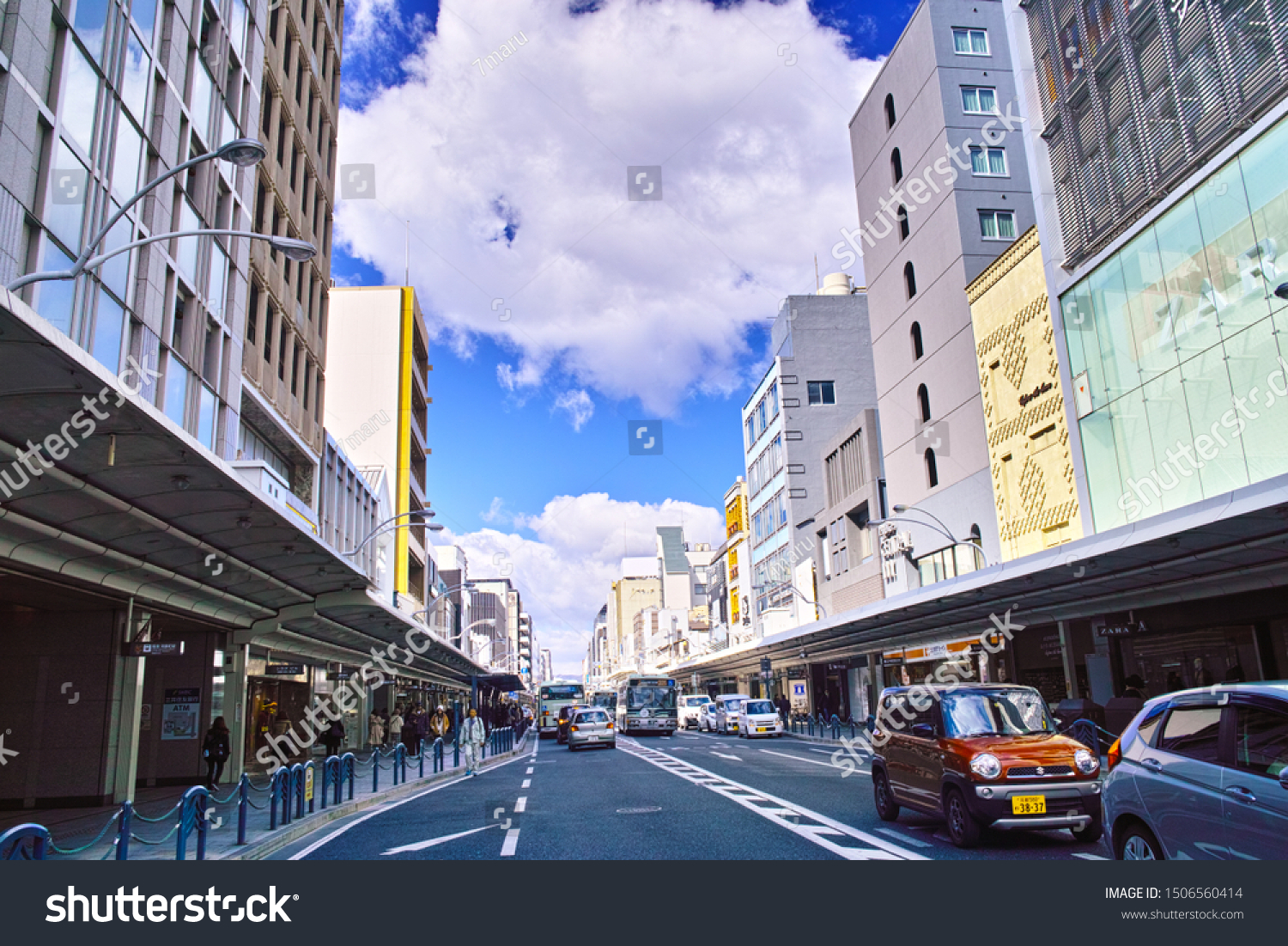 Kyoto Japanmarch 8 19 View Shijo Stock Photo Edit Now