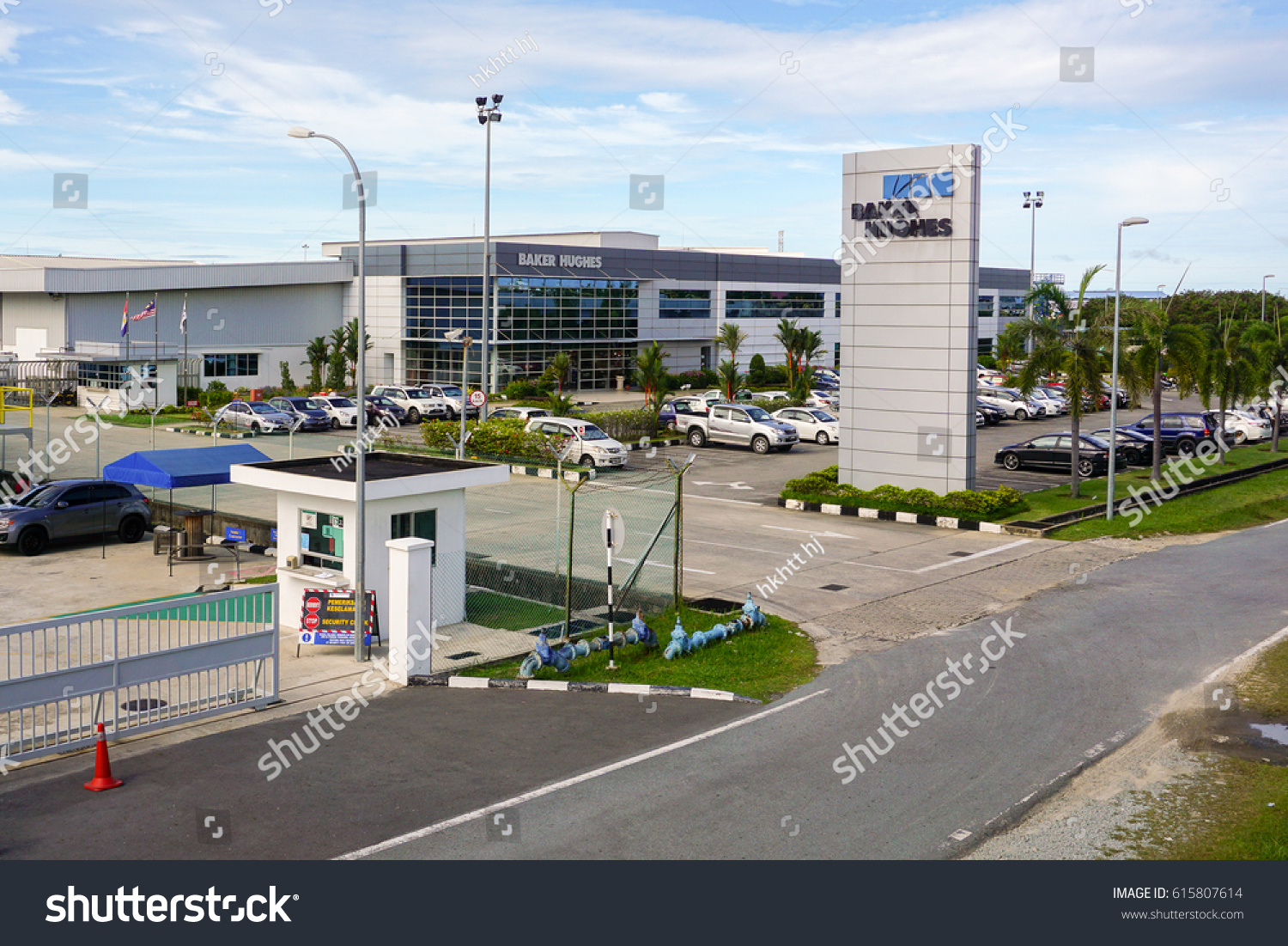 Labuanmalaysiaapr 52017baker Hughes Oil Gas Company Stock Photo Edit Now 615807614