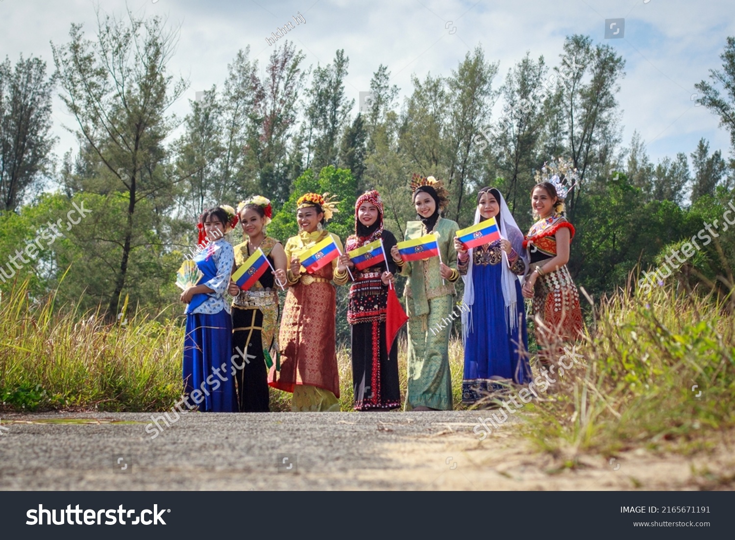 Labuanmalaysiajan 302022 Malaysian Multi Ethnic People Stock Photo ...