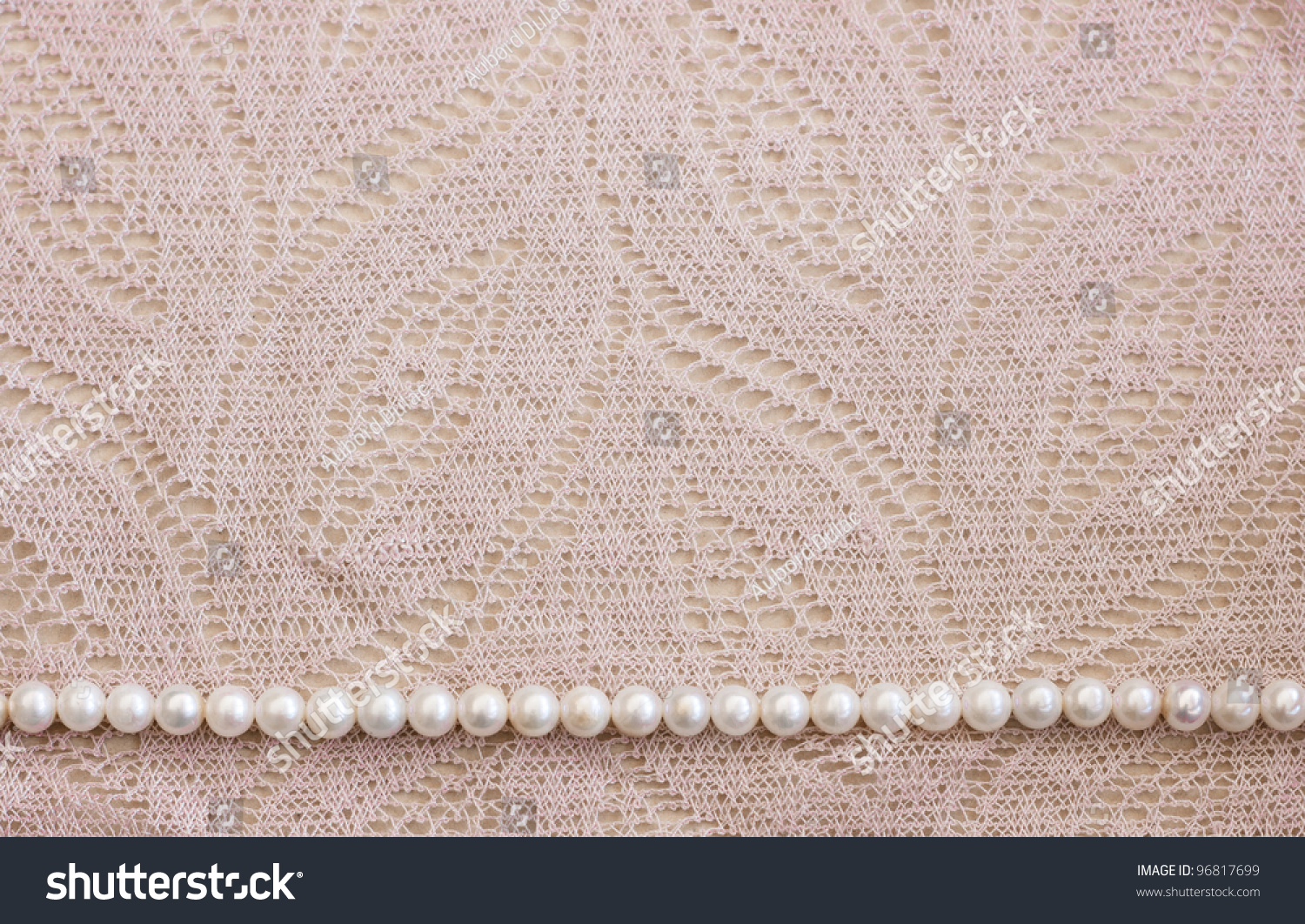 Lace And Pearls Vintage Background Lace And Pearls Vintage Background
