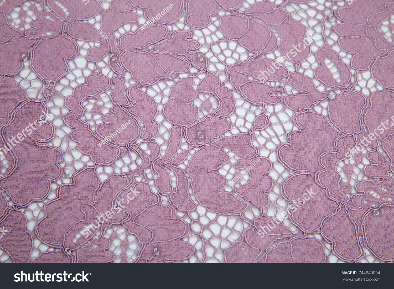 pale pink lace fabric