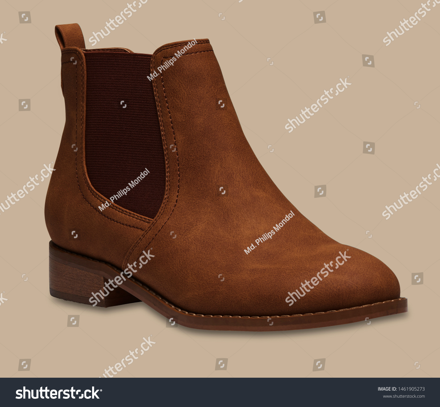 golden colour boot