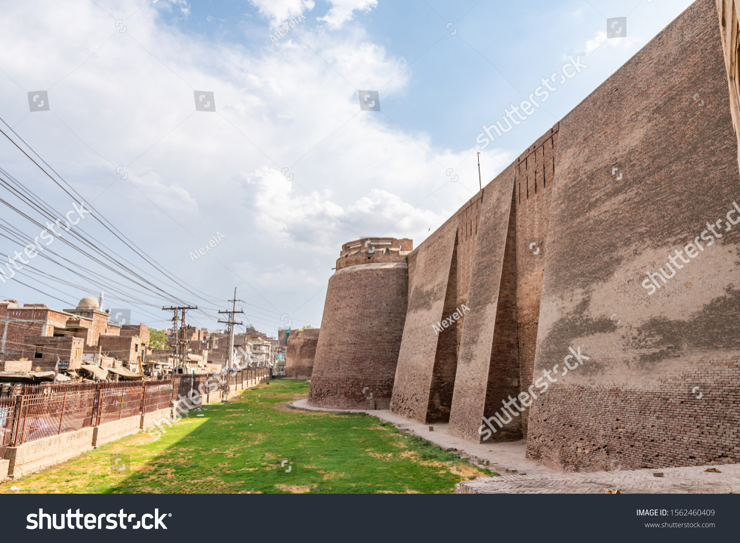 Lahore Walled City Picturesque Breathtaking View Stock Photo Edit Now   Stock Photo Lahore Walled City Picturesque Breathtaking View Of Masti Gate On A Sunny Blue Sky Day 1562460409 