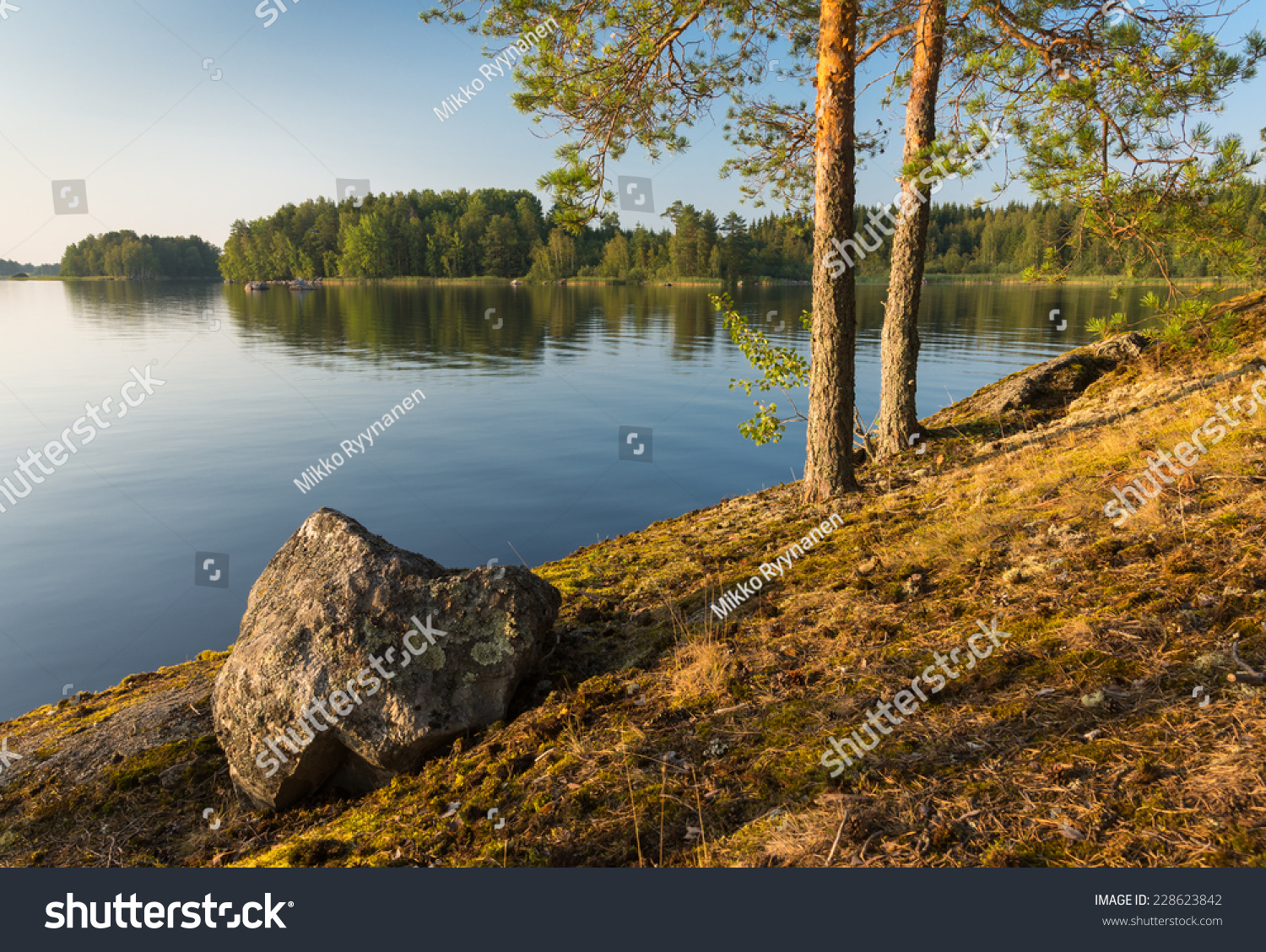 Lake Saimaa Scenery Finland Stock Photo Edit Now 228623842