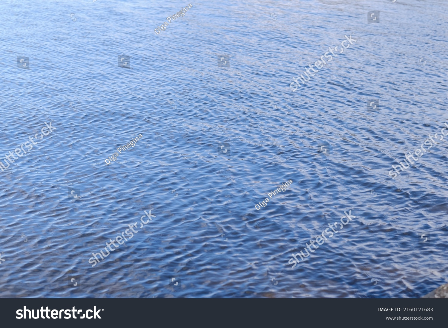 Lake Water Surface Side View Texture Stock Photo 2160121683 | Shutterstock