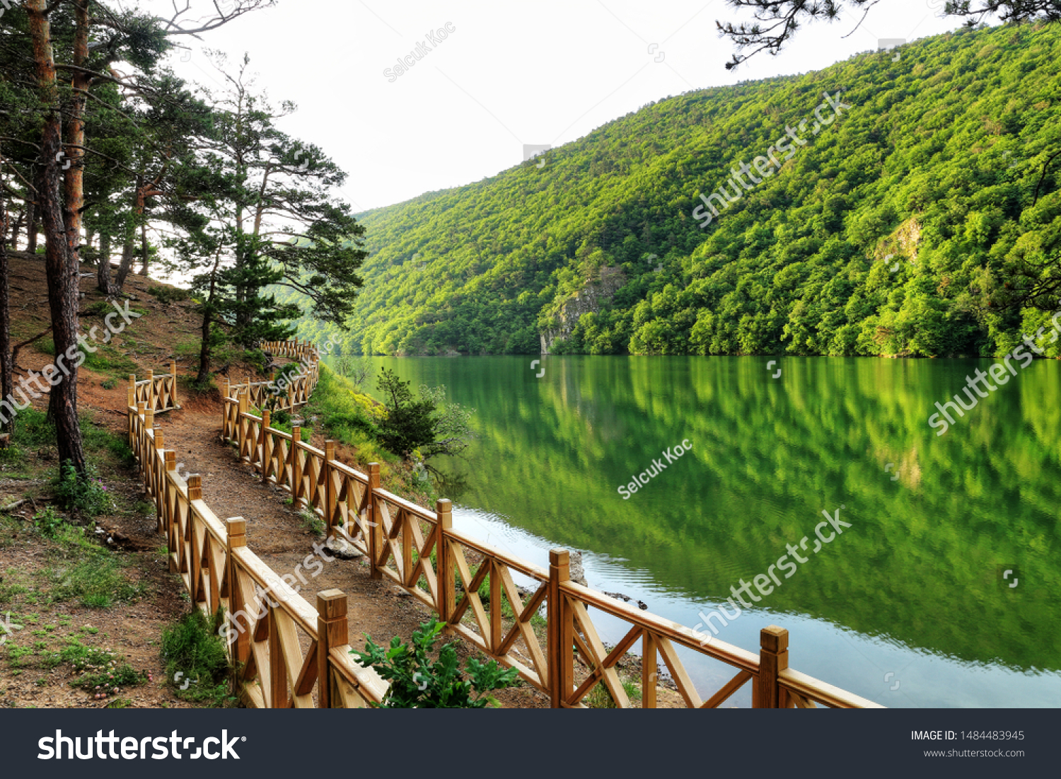 landscape borabay lake tasova amasya turkey stock photo edit now 1484483945