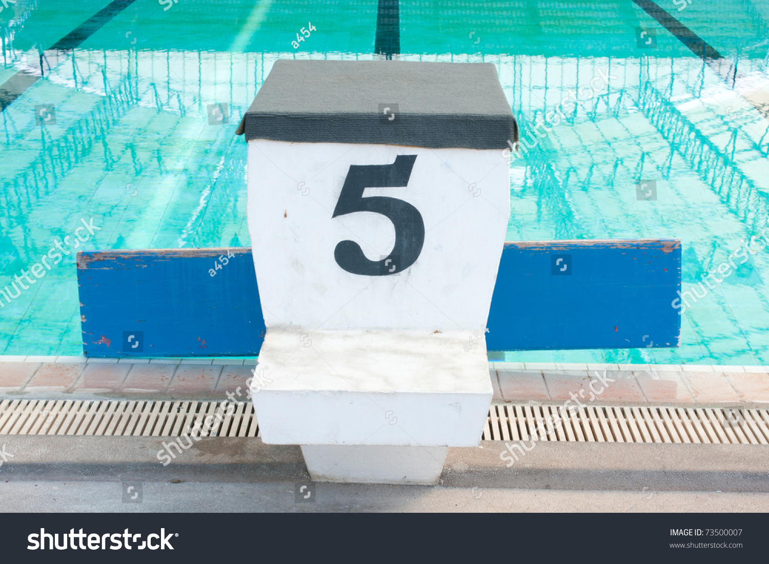 Lane Swimming Pool Origin Of The Pool. Stock Photo 73500007 : Shutterstock