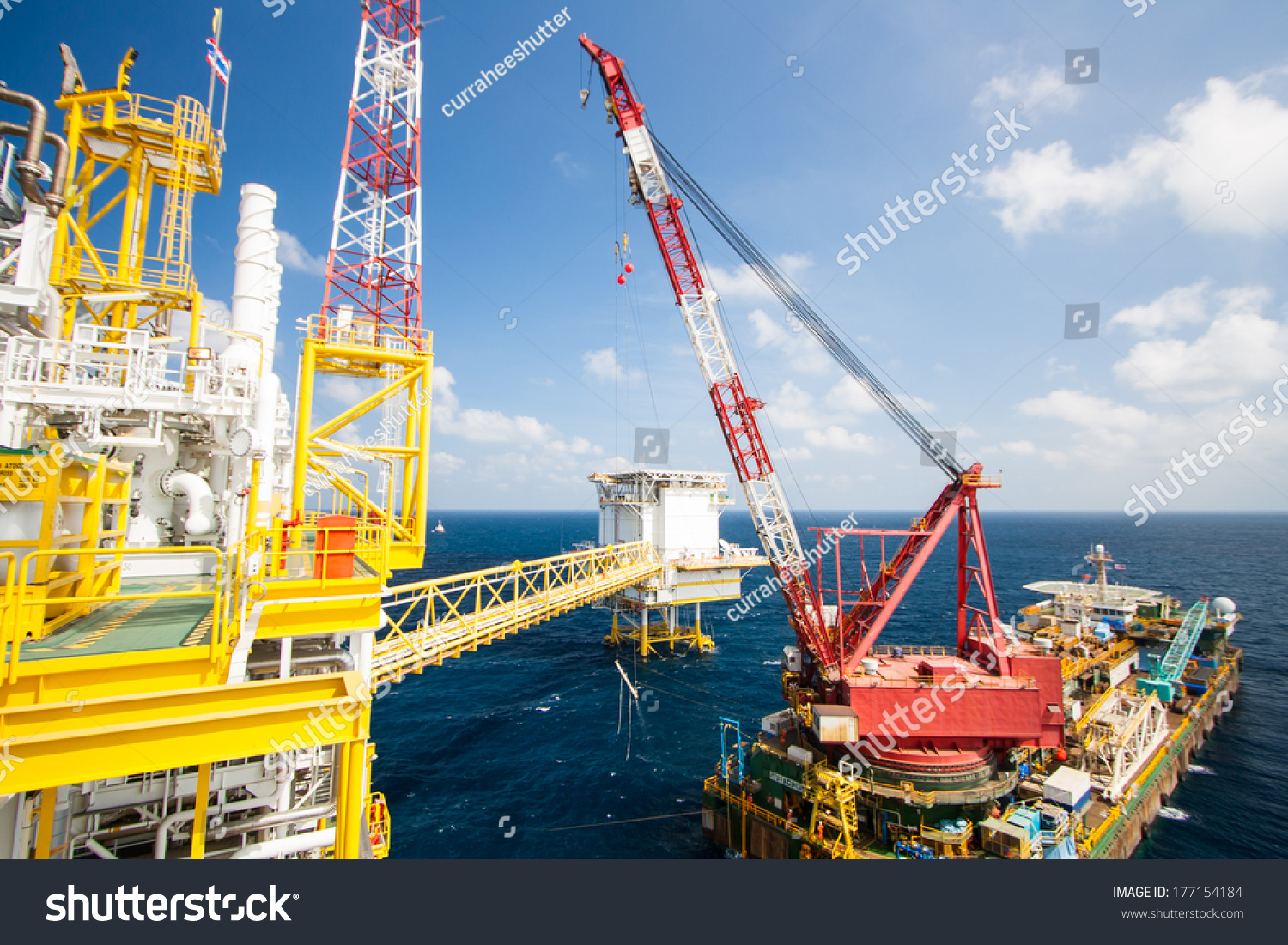 Crane offshore Images, Stock Photos & Vectors | Shutterstock