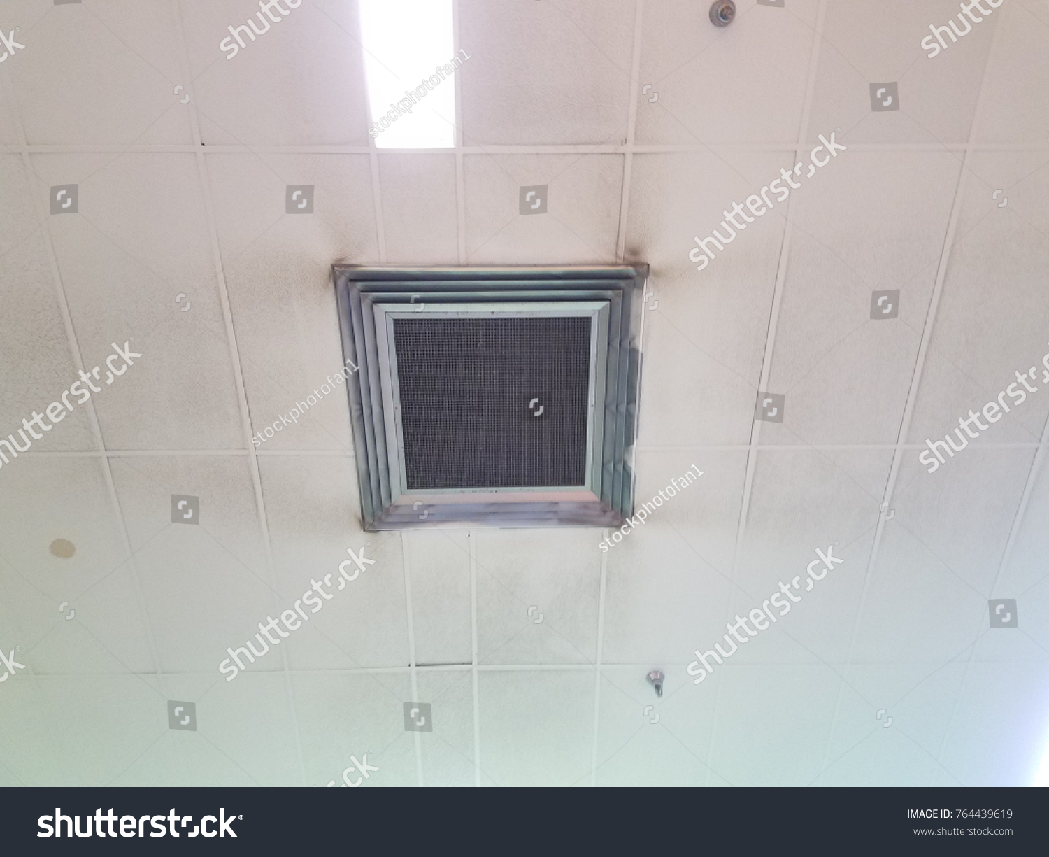 Large Vent Ceiling Stock Photo Edit Now 764439619