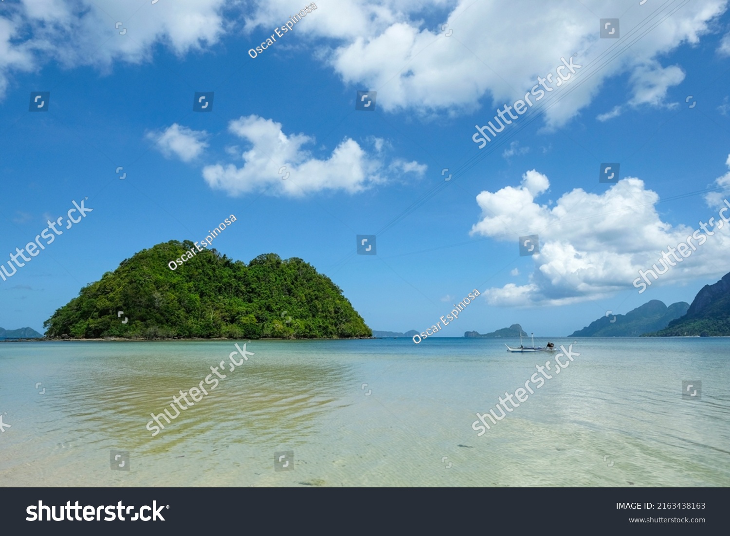 Las Cabanas Beach El Nido Palawan Stock Photo 2163438163 | Shutterstock