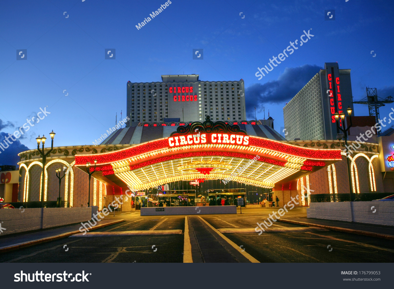 Las Vegas January 31 Circus Circus Stock Photo Edit Now