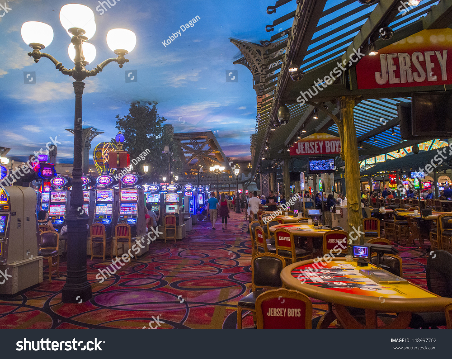 Las Vegas -July 31: The Interior Of Paris Hotel And Casino On July 31 ...