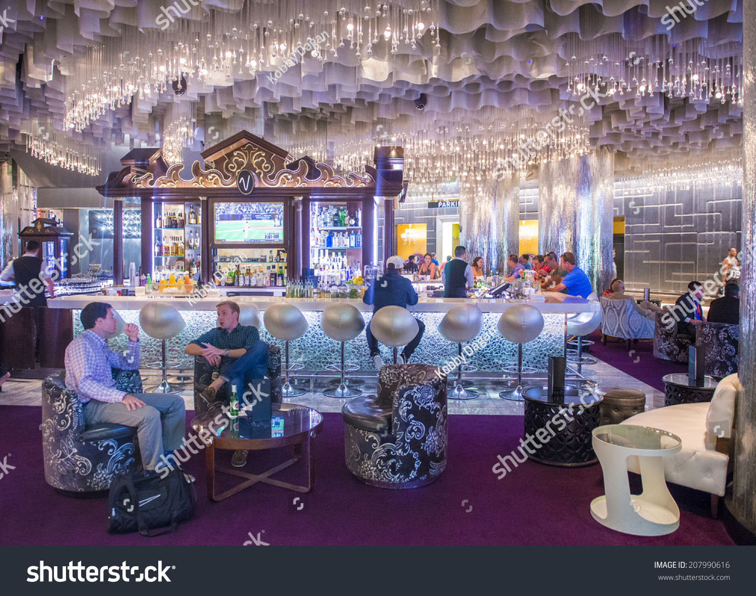 Las Vegas July 21 Lobby Cosmopolitan Stock Photo Edit Now