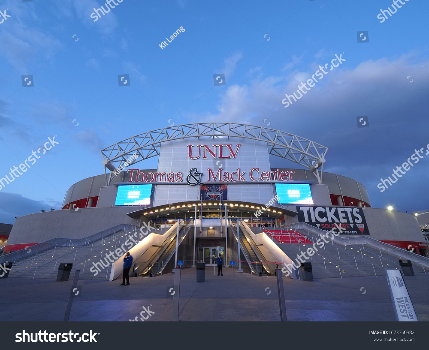 226 Thomas Mack Center Images Stock Photos Vectors Shutterstock   Stock Photo Las Vegas Mar Night View Of The Thomas Mack Center Of Unlv 1673760382 