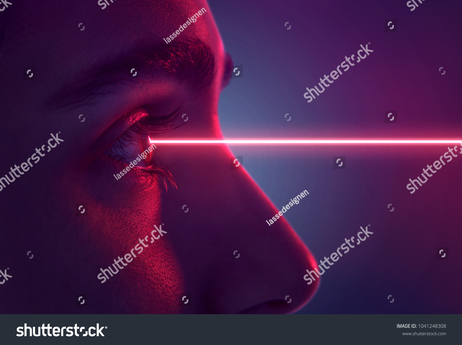 Laser beam eyes Images, Stock Photos & Vectors | Shutterstock