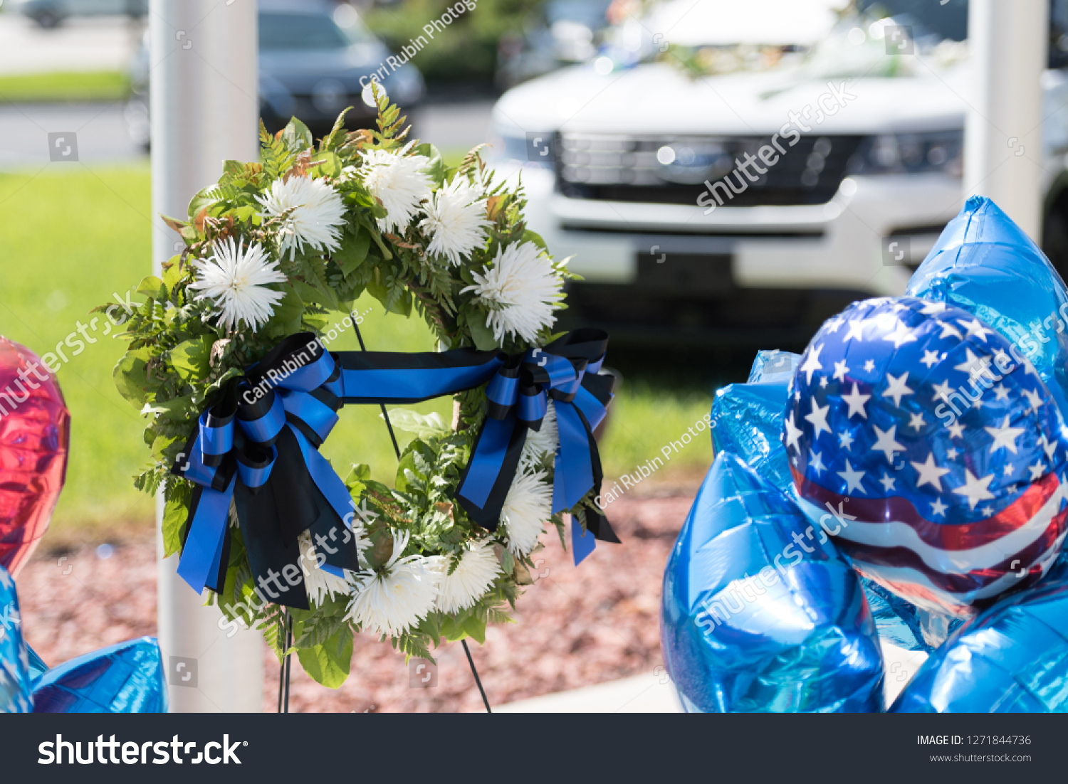 Law Enforcement Police Officer Funeral Wreath Miscellaneous