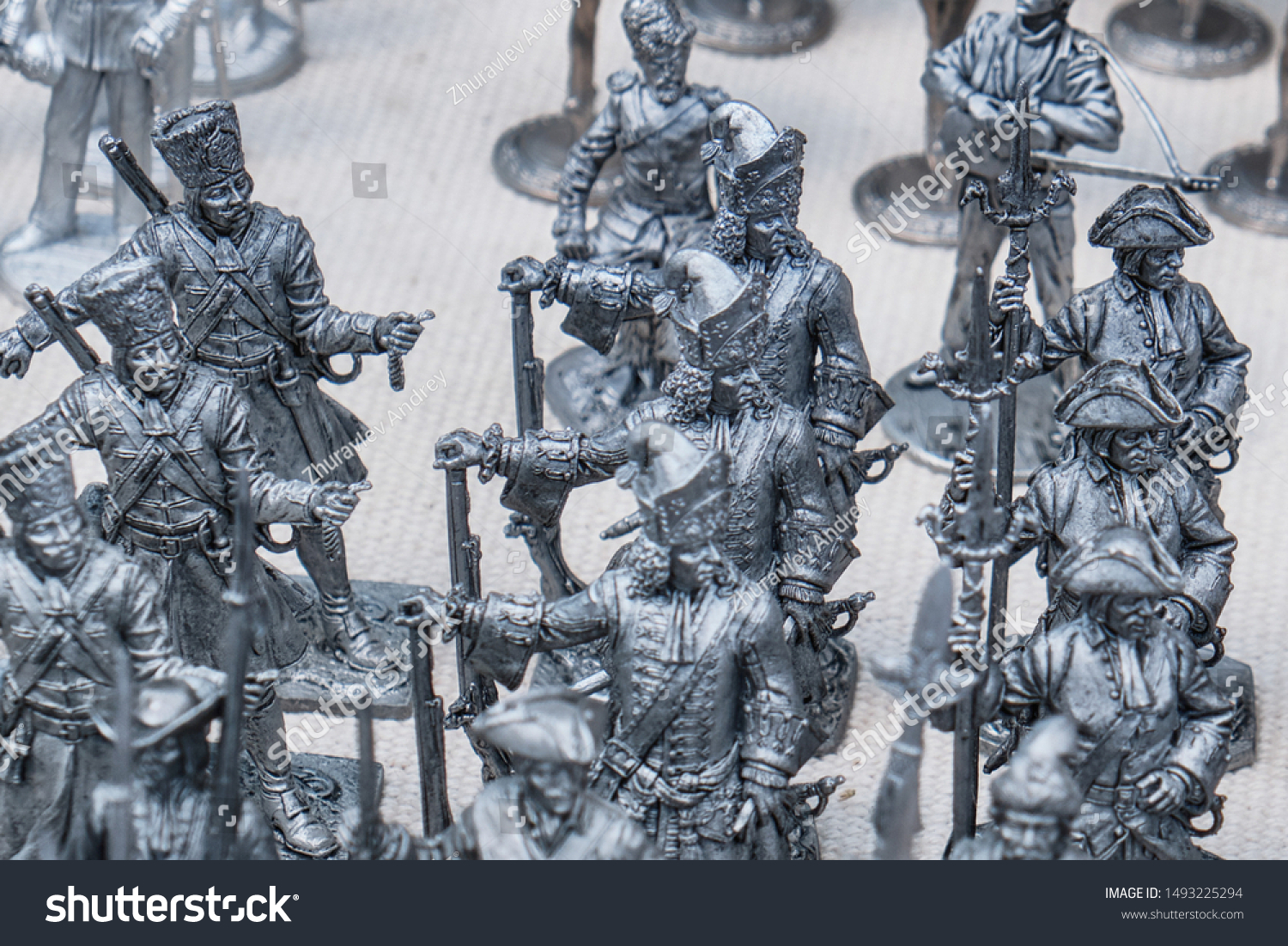 small toy soldiers