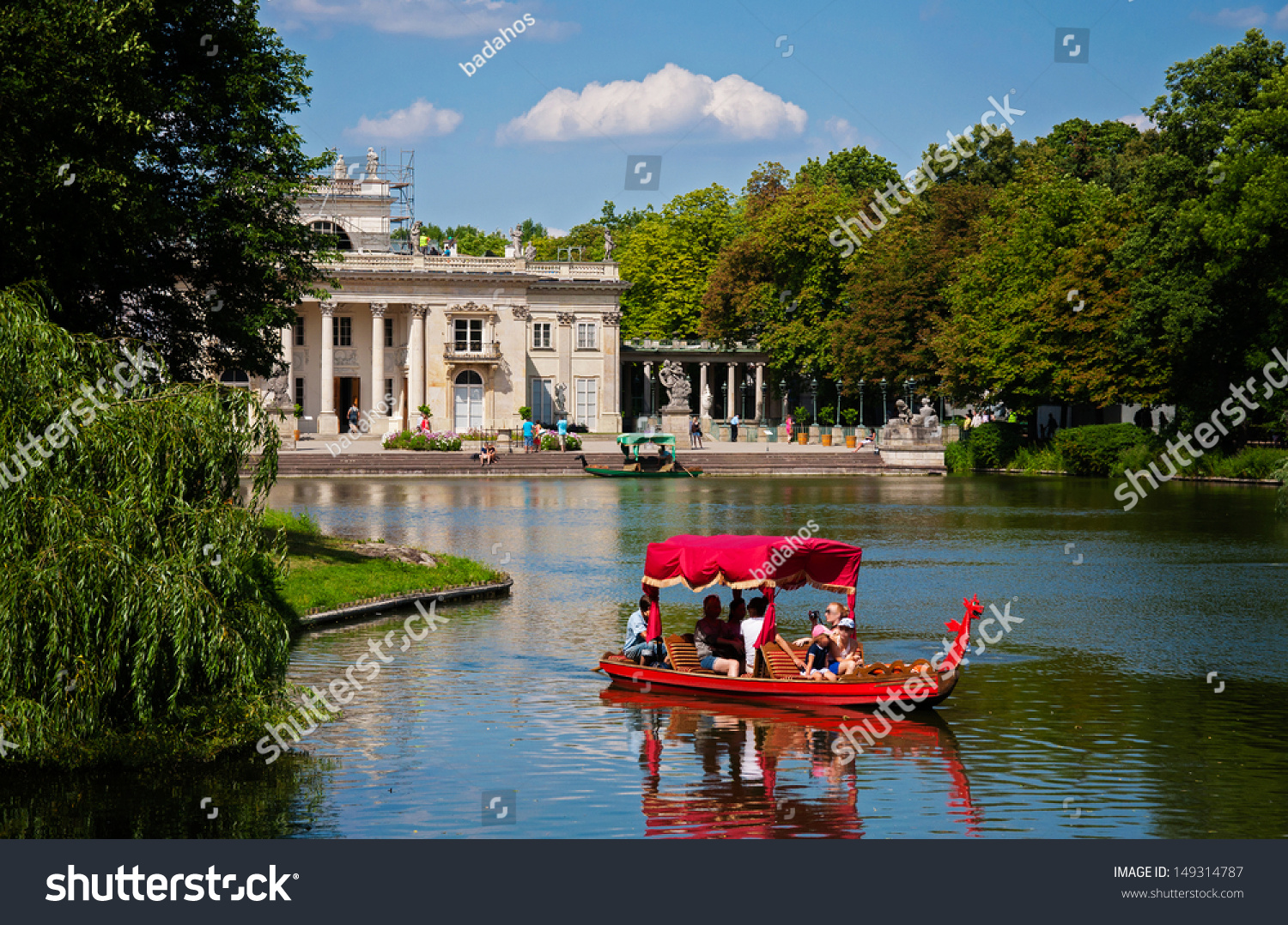 Lazienki Royal Baths Park Warsaw Stock Photo (Edit Now)
