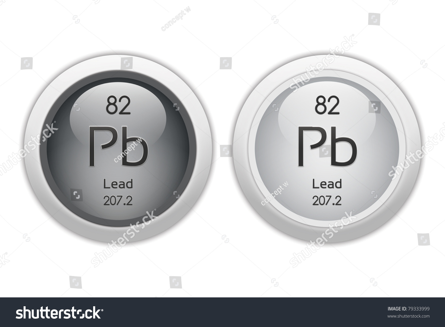 Illustration Element Chemical Stock Lead Buttons Atomic ... Web