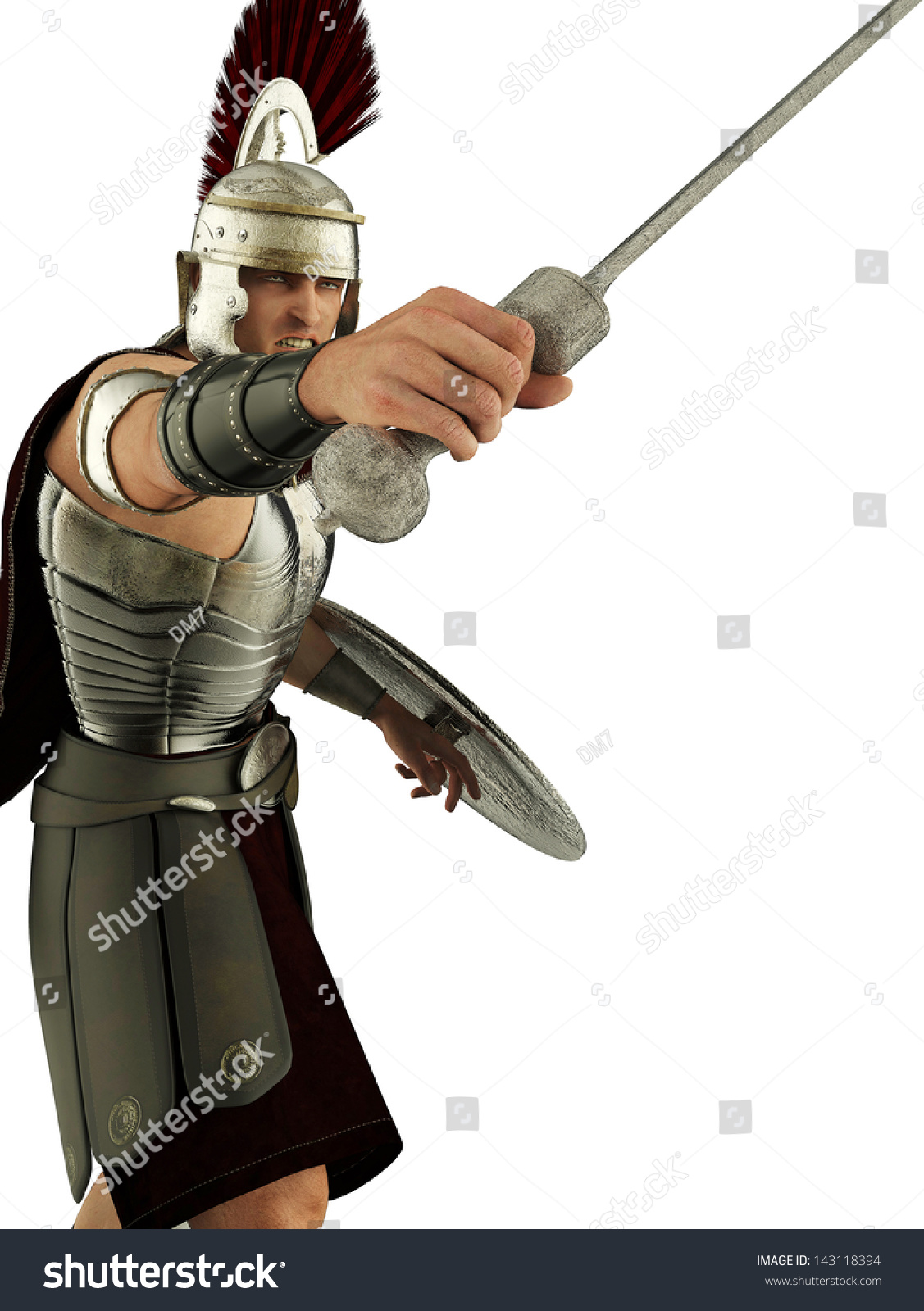 Legendary Soldier Close Up Stock Photo 143118394 : Shutterstock