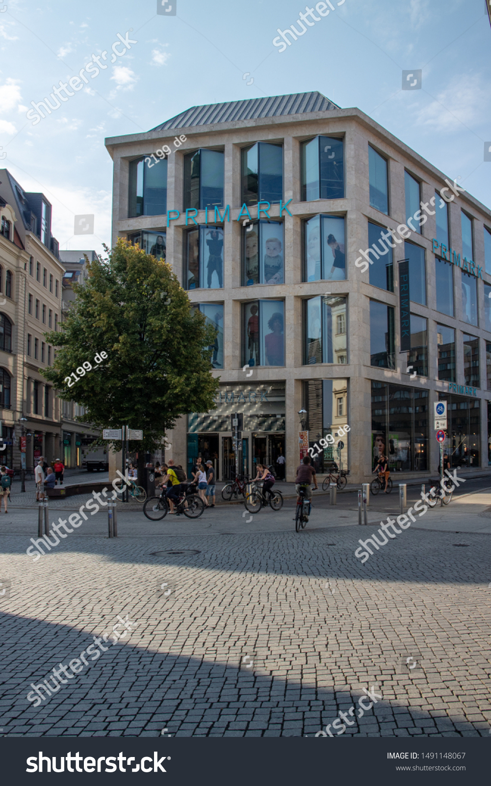 Leipzig Germanyaugust 2719 View Modern Business Stock Photo Edit Now