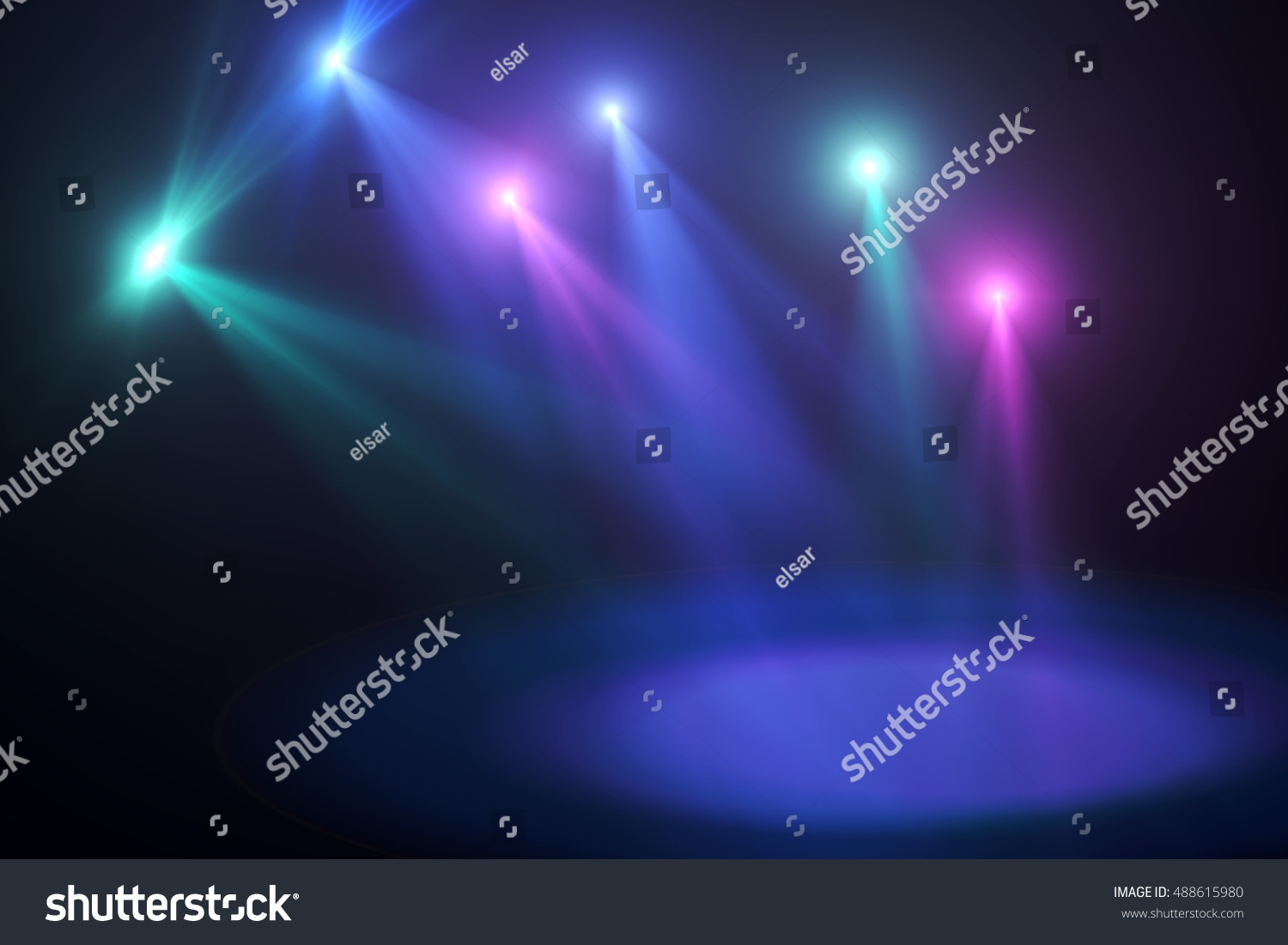 Lens Flare Effect Stock Illustration 488615980 | Shutterstock