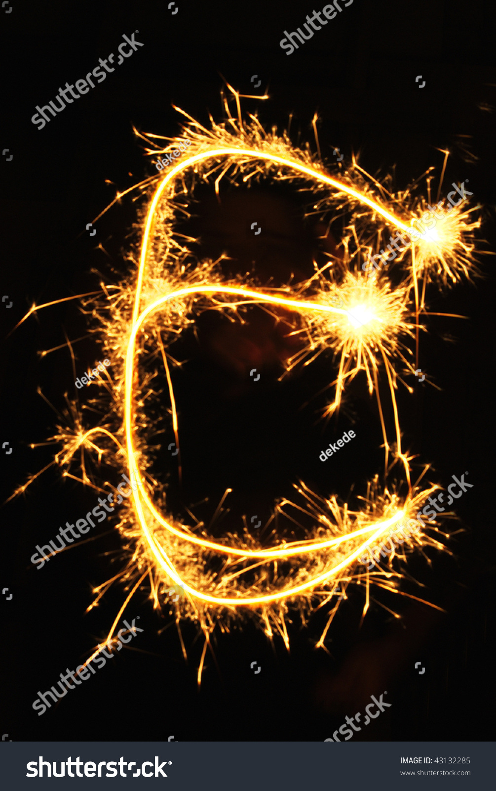 E_letter_made_sparklers Images, Stock Photos & Vectors | Shutterstock