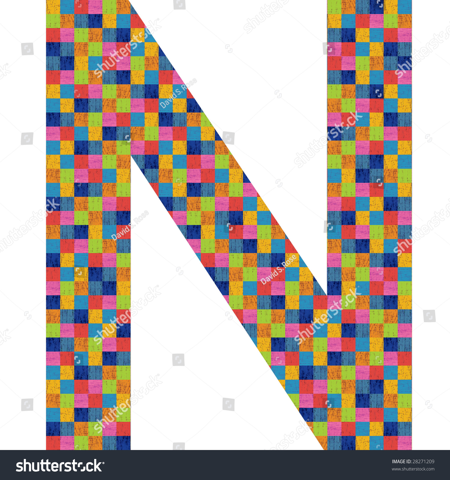 Letter N Alphabet Symbol Design Stock Illustration 28271209 - Shutterstock