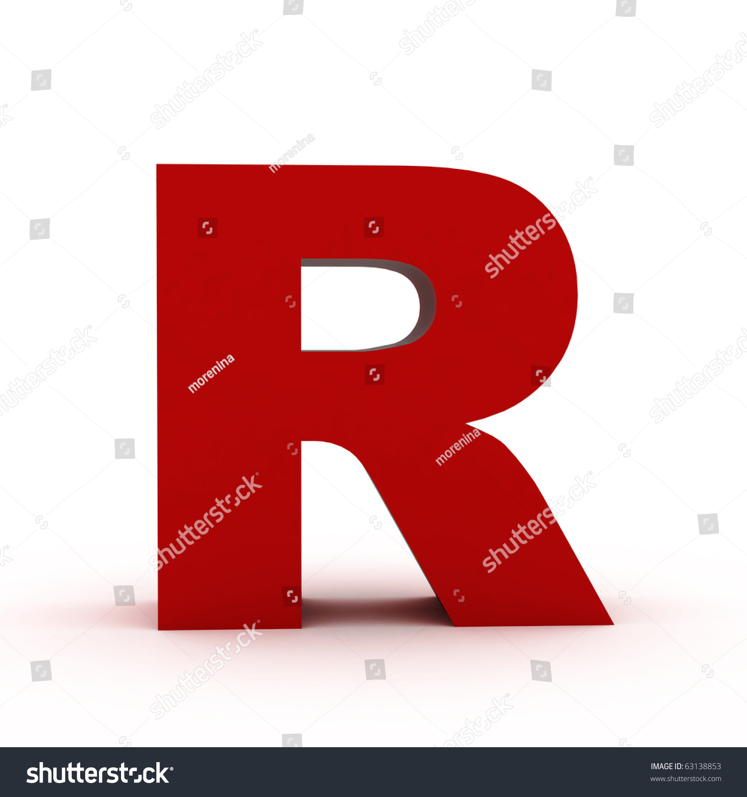 Letter R Stock Illustration 63138853 - Shutterstock