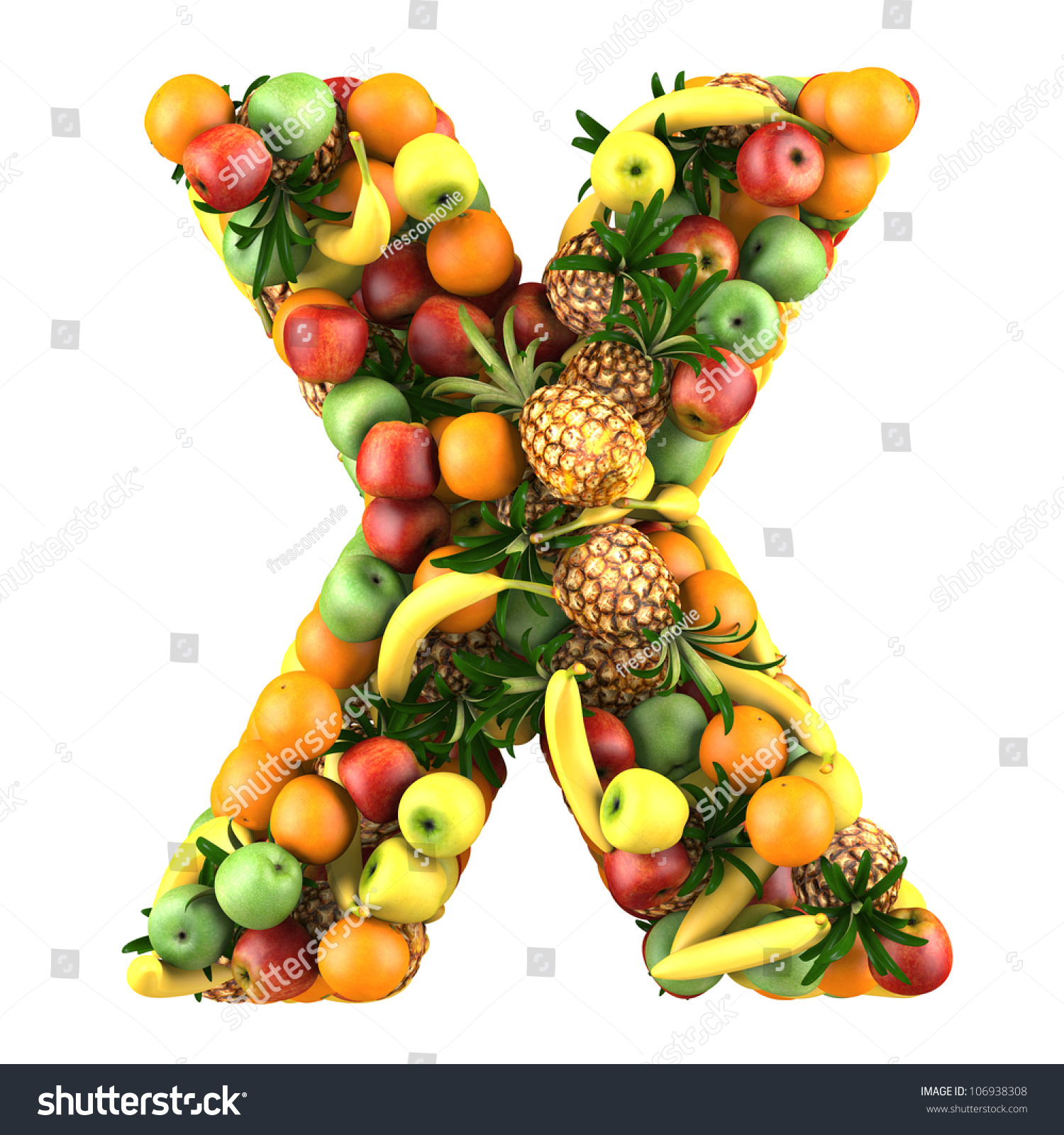 What is a food that starts with the letter X?