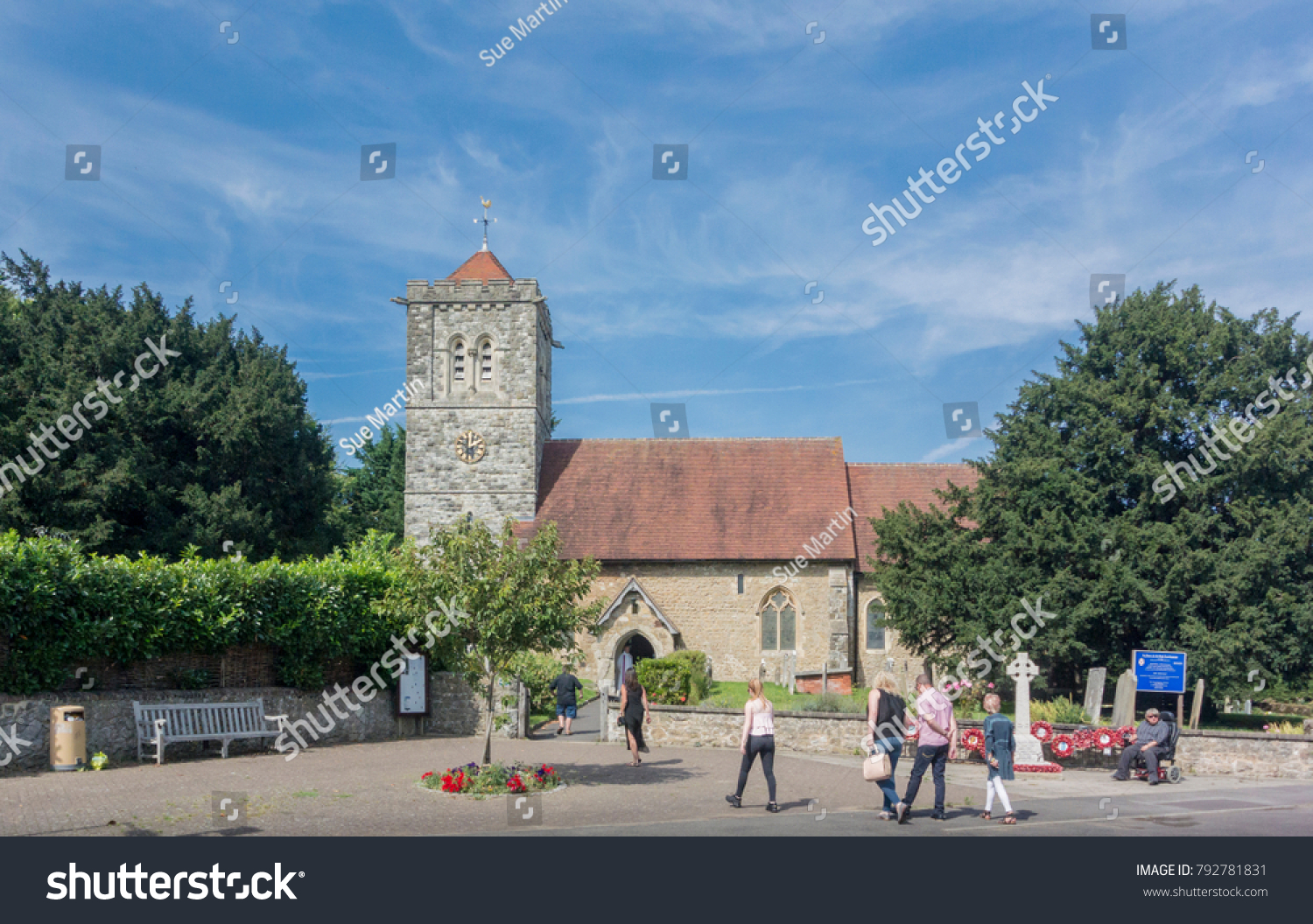 Leybourne West Malling Kent Uk August Stock Image Download Now